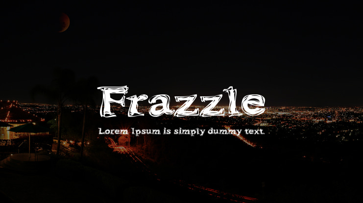 Frazzle Font