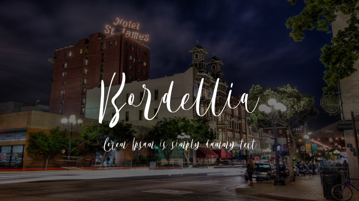 Bordellia Font
