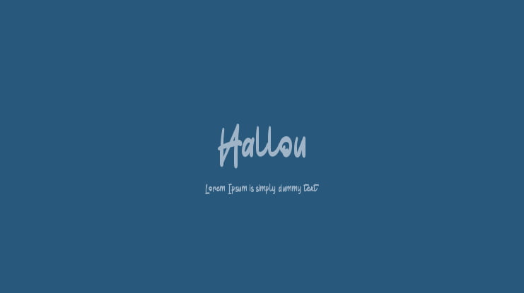 Hallou Font