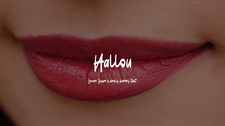 Hallou Font