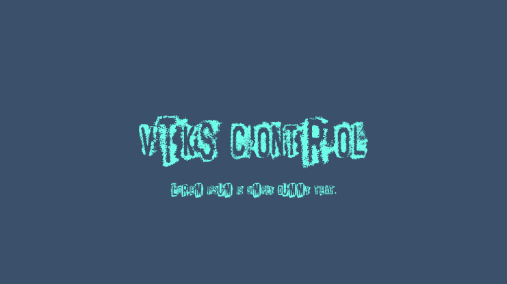 VTKS Control Font