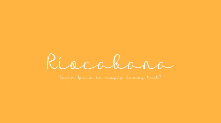 Riocabana Font