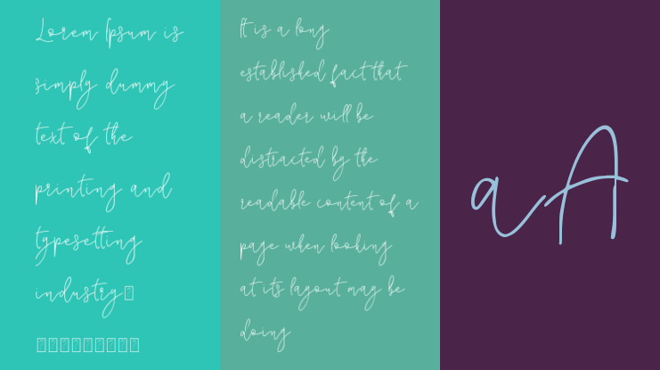 Corline Signature Font