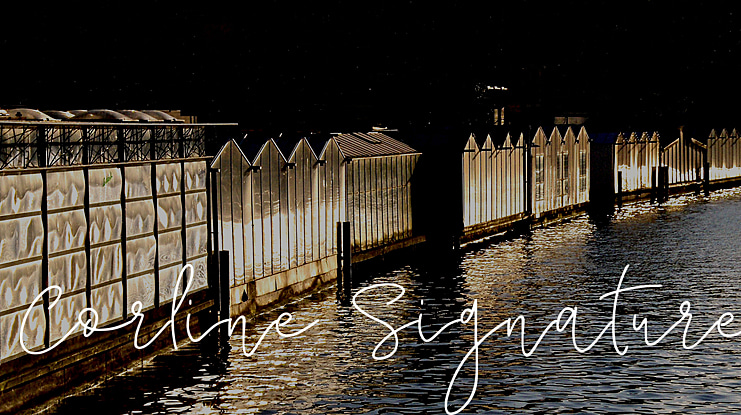 Corline Signature Font