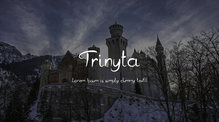 Trinyta Font