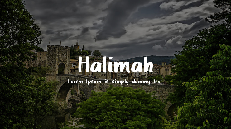 Halimah Font