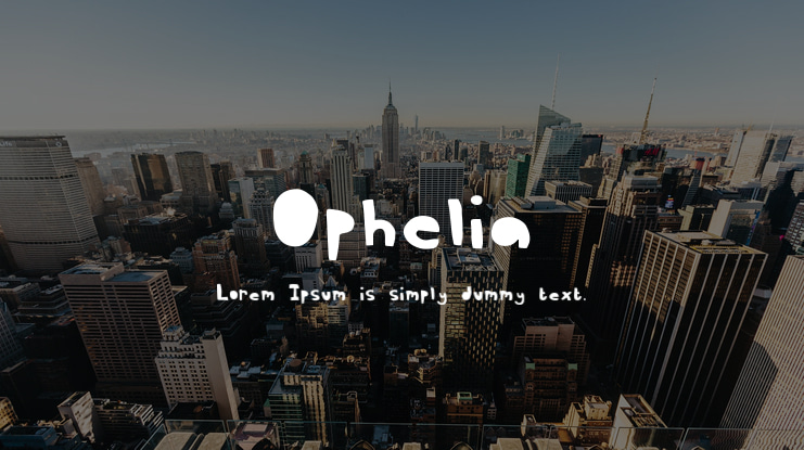 Ophelia Font