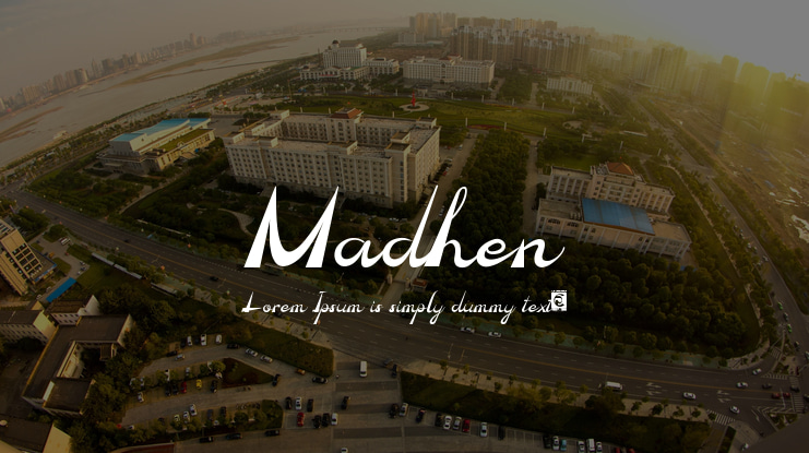 Madhen Font