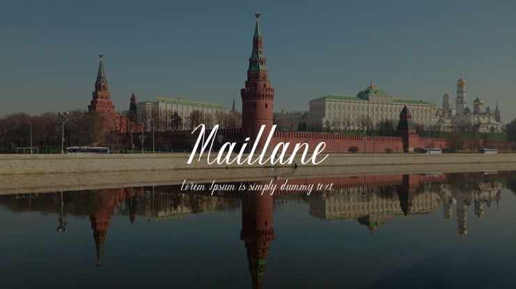 Maillane Font