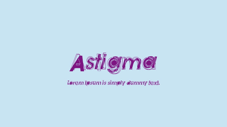 Astigma Font