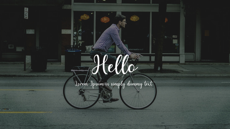 Hello Font