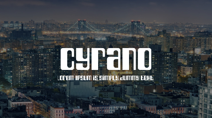 Cyrano Font