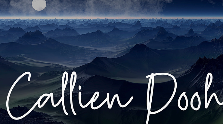 Callien Pooh Font