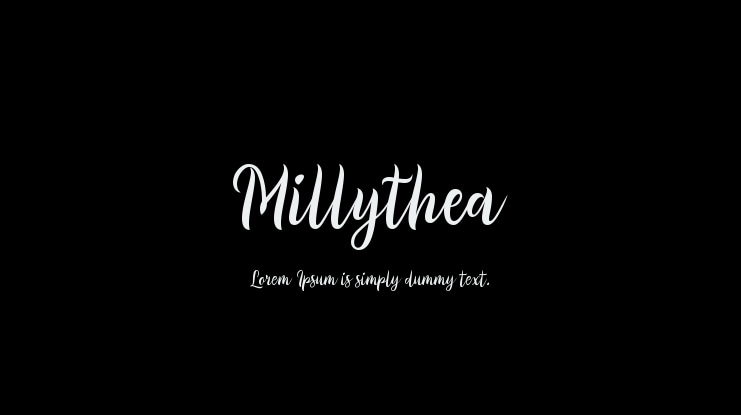Millythea Font