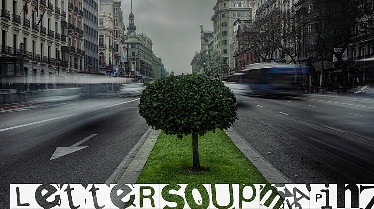 Letter Soup Mainz Font