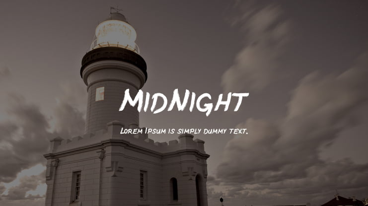 MidNight Font