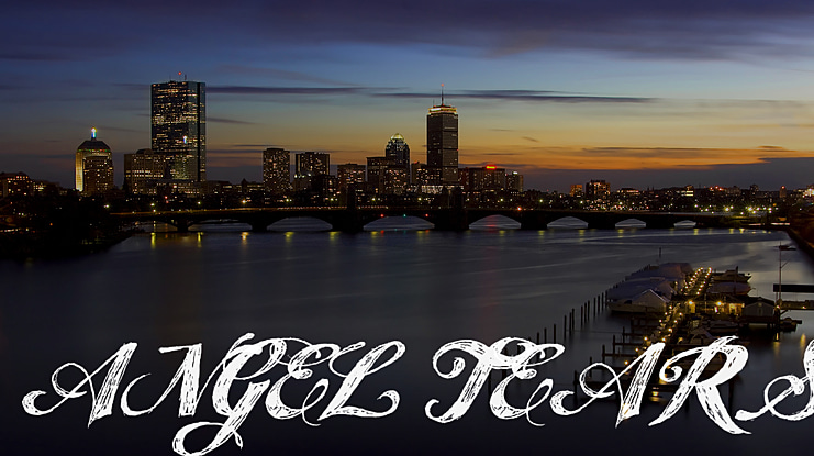 ANGEL TEARS Font