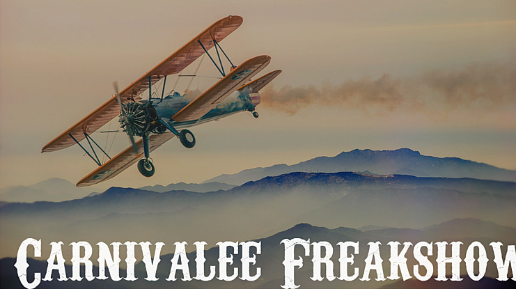 Carnivalee Freakshow Font