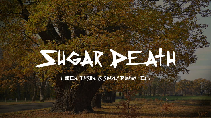 Sugar Death 2 Font Family