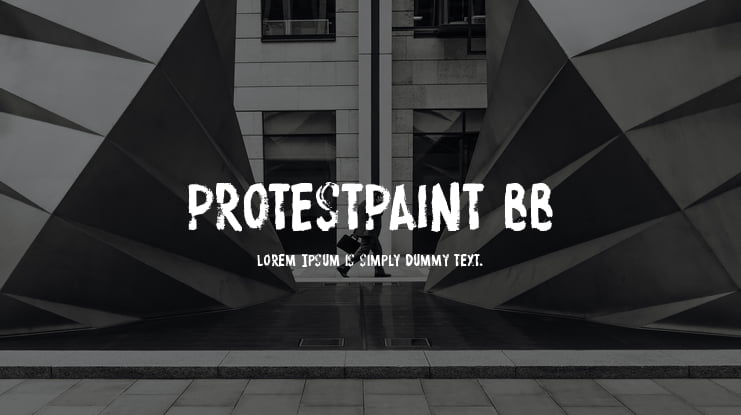 ProtestPaint BB Font Family
