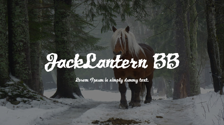 JackLantern BB Font