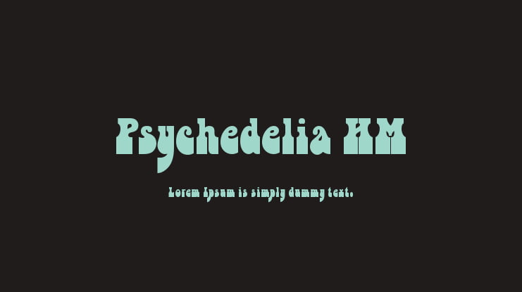Psychedelia HM Font
