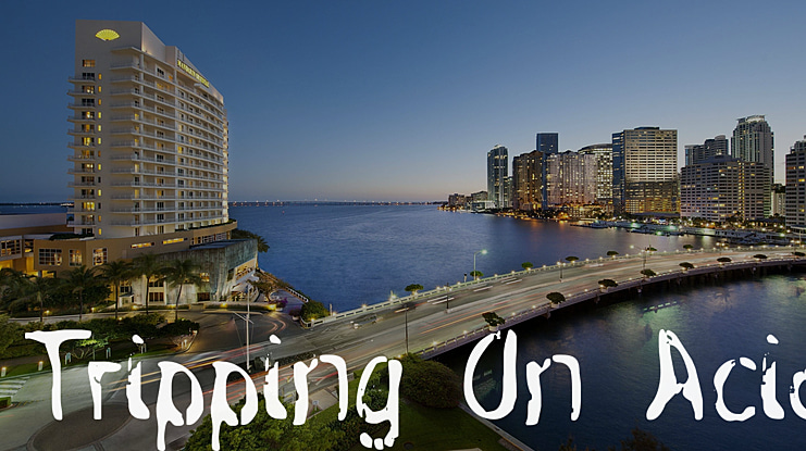 Tripping On Acid Font