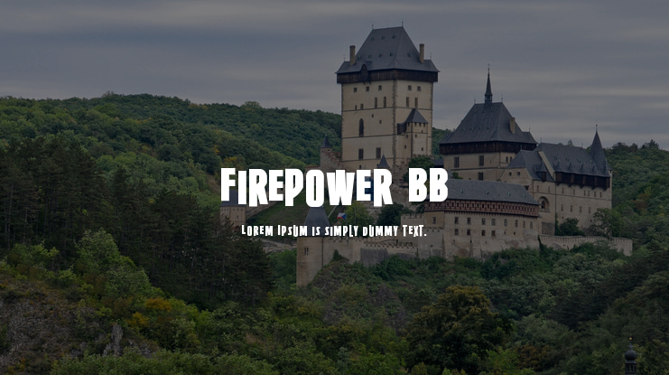 Firepower BB Font Family