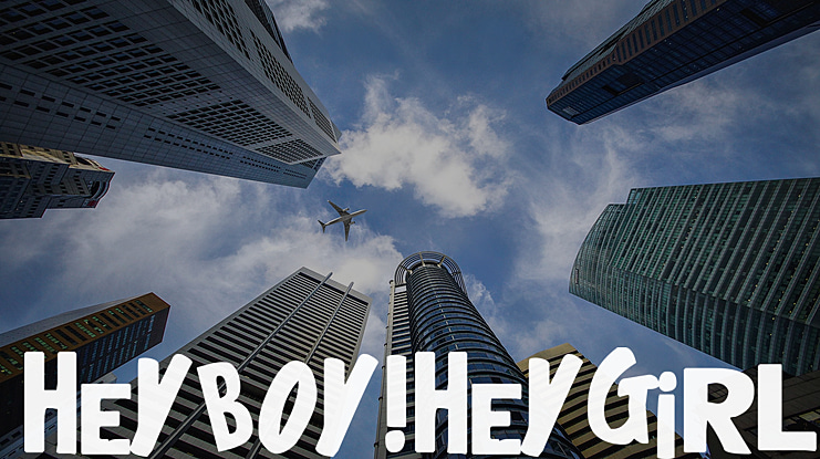 heyboy!heygirl! Font