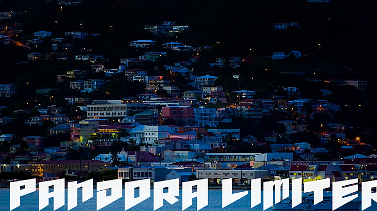 pandora limiter Font