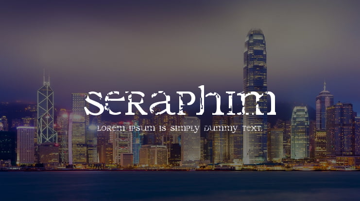 Seraphim Font