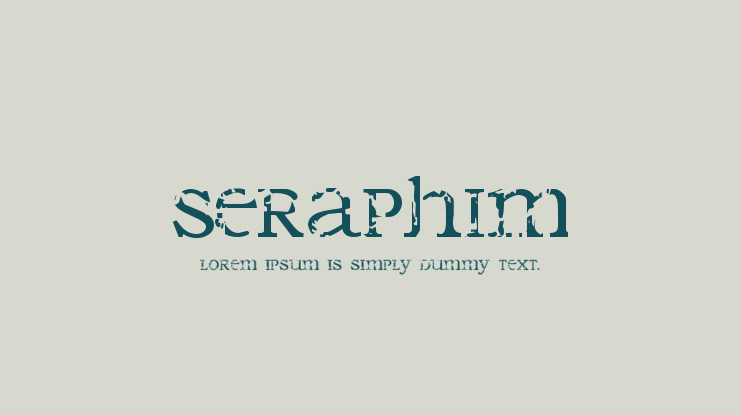 Seraphim Font
