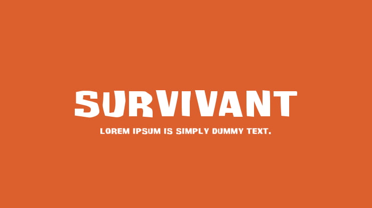 Survivant Font
