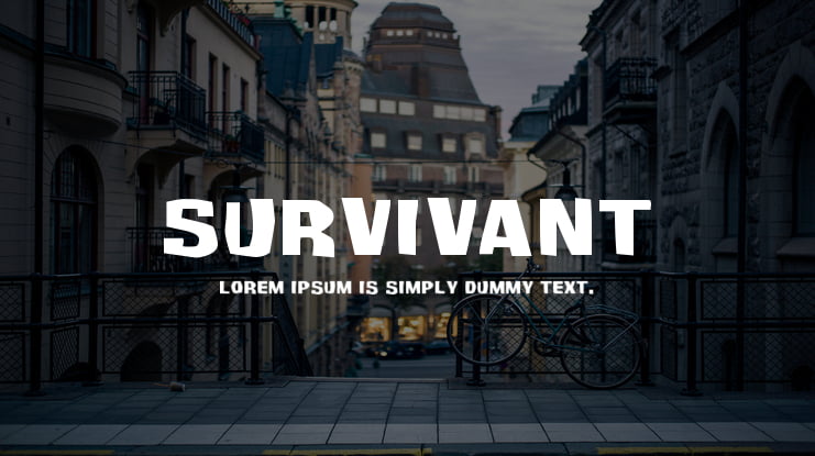 Survivant Font