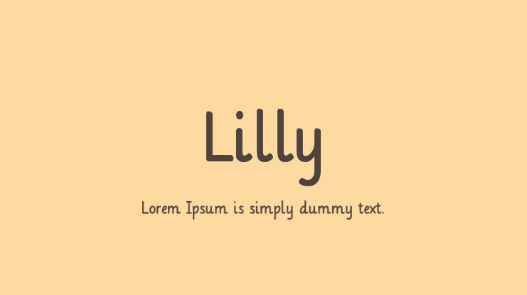 Lilly Font