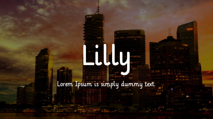 Lilly Font