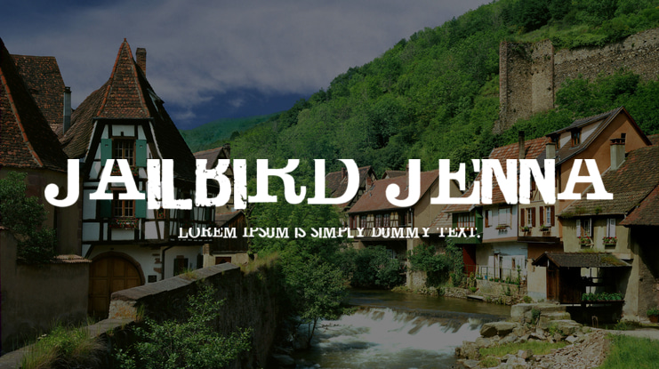 Jailbird Jenna Font