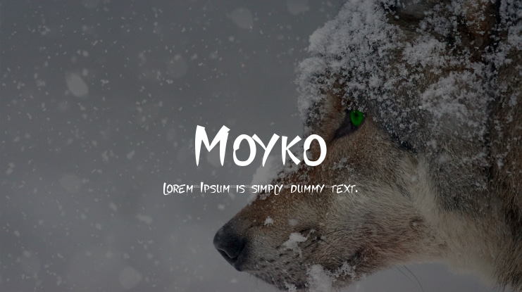 Moyko Font