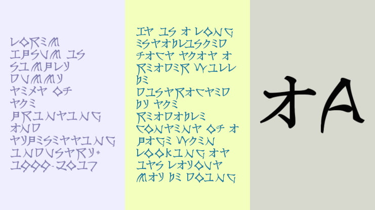 NipponLatin- Font