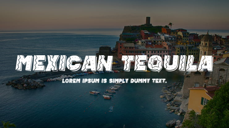 Mexican Tequila Font Family