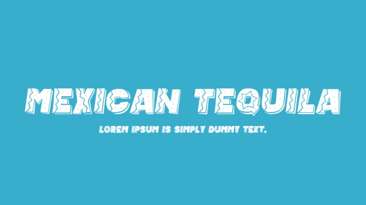 Mexican Tequila Font Family