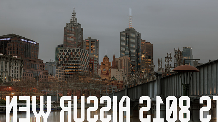New Russia 2108 St Font