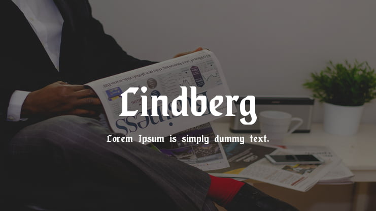 Lindberg Font