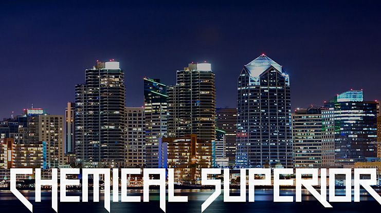 Chemical Superior Font