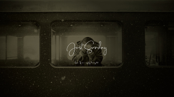 Just Sunday Font