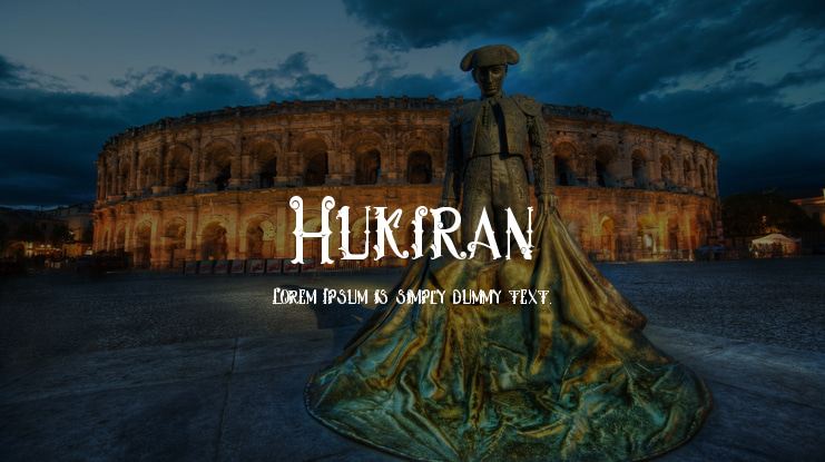 Hukiran Font