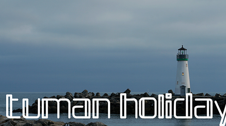 tuman holiday Font
