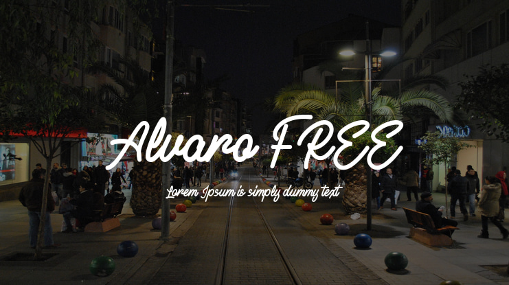 Alvaro FREE Font