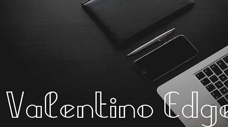 Valentino Edge Font Family