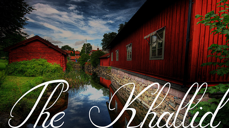 The_Khallid Font
